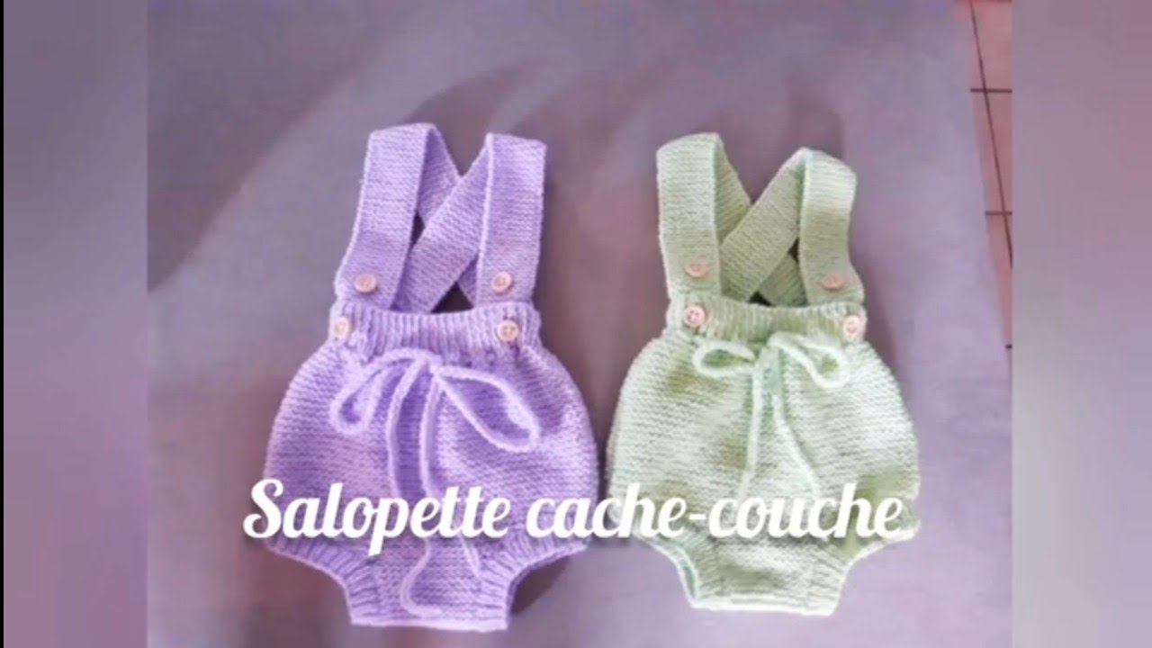 Salopette Cache-Couche Unisexe Évolutive, Taille 9-12Mois - Youtube