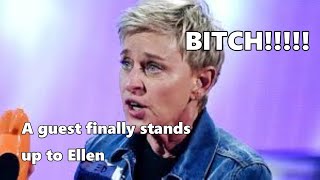 Cher calls Ellen Degeneres a BITCH live on her show!