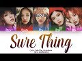 BLACKPINK「SURE THING」[5 Members Ver.] (Color Coded Lyrics Han|Rom|Eng)