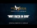 "WHY FAITH IN GOD" | Living Like Jesus Special Live Streaming