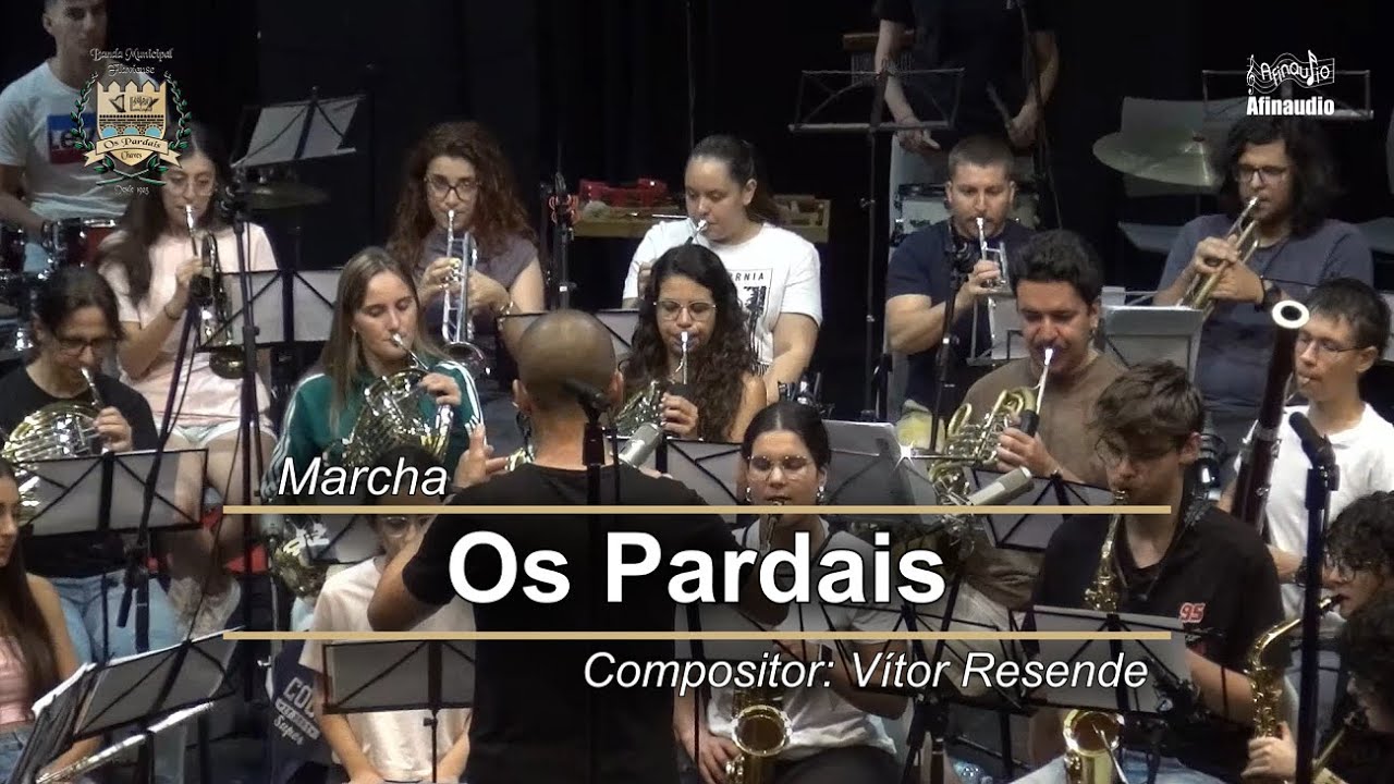 Os Pardais, marcha de Vítor Resende - Banda Municipal Flaviense