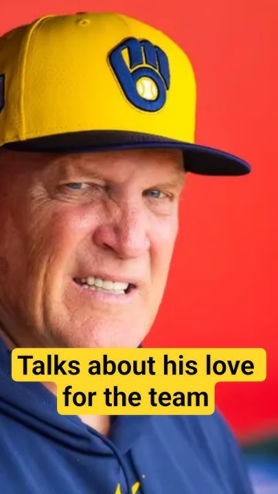 Pat Murphy On The Brewers Success #baseball - YouTube