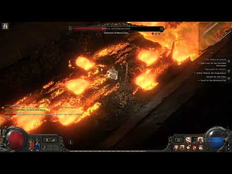 You think you're doing good, but then realize it's POE 2.