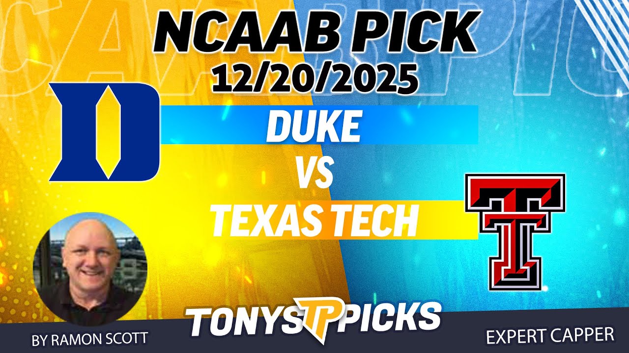 Ставки и прогнозы на матч Duke против Texas Tech в рамках NCAAB, 20.12.25 | Night Moves Show