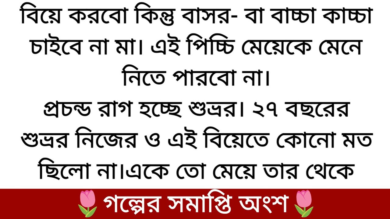 শুভ্র ভাই🌷সেরা ফানি রোমান্টিক গল্প | সমাপ্তি  পর্ব| দেখতে দেখতে চলে গেছে আজ ৭ মাস হয় এবার...