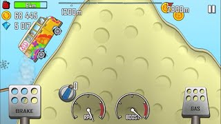 Hill Climb Racing | DESERT | HIPPIE VAN Gameplay screenshot 2