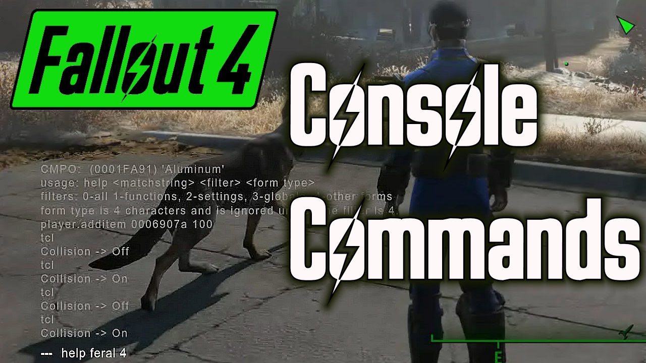 Fallout 4 Console Commands