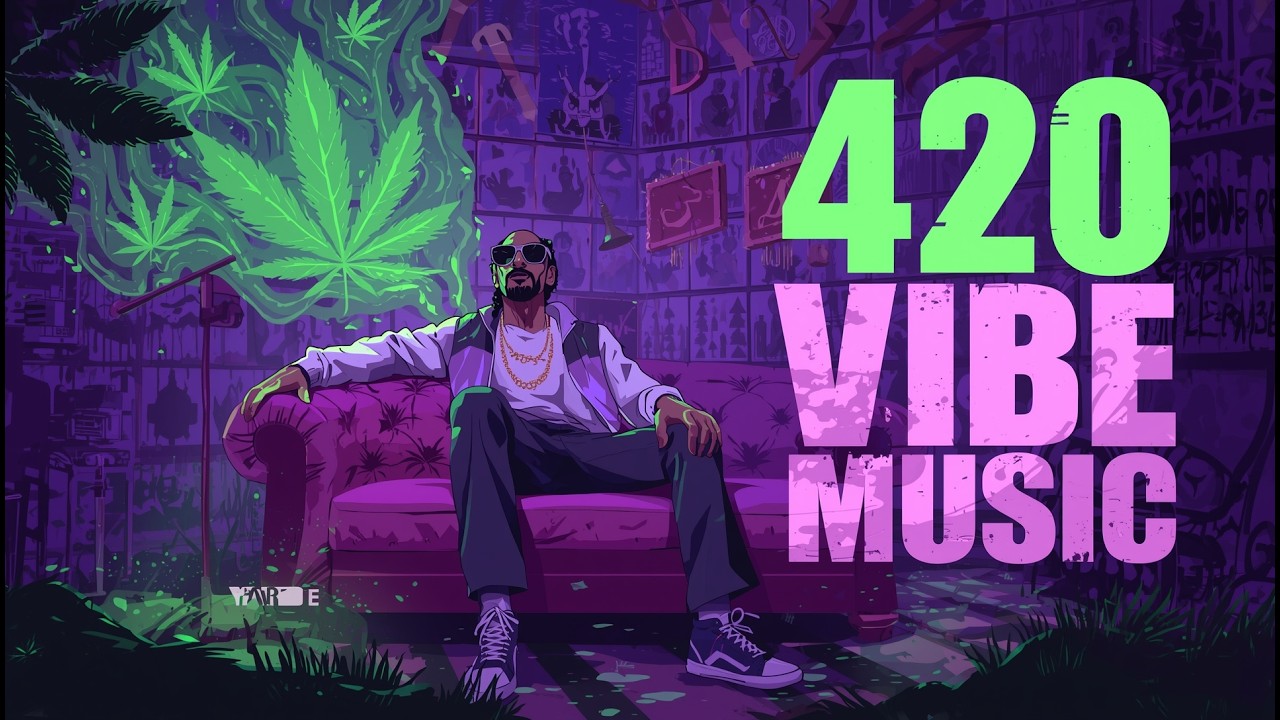 “Roll One & Relax” Playlist — 420 Vibe Music | Chill Rap • Bluesy Hip-Hop • Stoner Mood