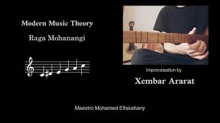 Raga Mohanangi Scale Pitch Class Set 03479 Improvisations for Bouzouki