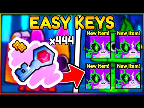 BEST METHOD *EZ* Treasure Hideout KEYS! Pet Simulator 99