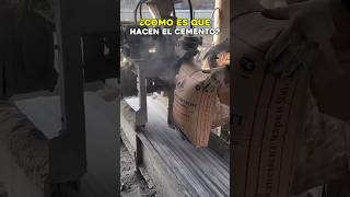 ¿Cómo se hace el cemento? 🏗️ #ciencia #curiosidades #viral #datos #fyp #youtubeshort #wow