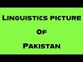 Linguistics Picture of Pakistan