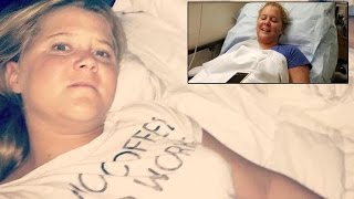 Amy Schumer Stills Cracks Jokes While Being Hospitalized For Food Poisoning