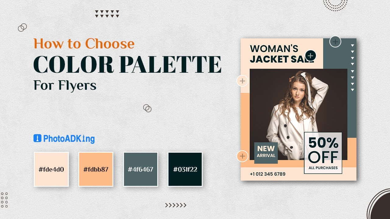 Discover How To Use A Color Palette In Flyers With PhotoADKing YouTube Discover How To Use A Color Palette In Flyers With PhotoADKing YouTube