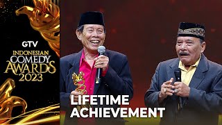 Malih dan Bolot Raih LifeTime Achievement Terbaik | Indonesian Comedy Awards 2023