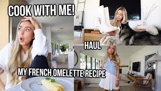 Cook with me! The best breakfast omelette you'll ever eat! Shein clothing haul!