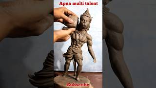 Hanuman chalisa ||  murti making #Shorts screenshot 5