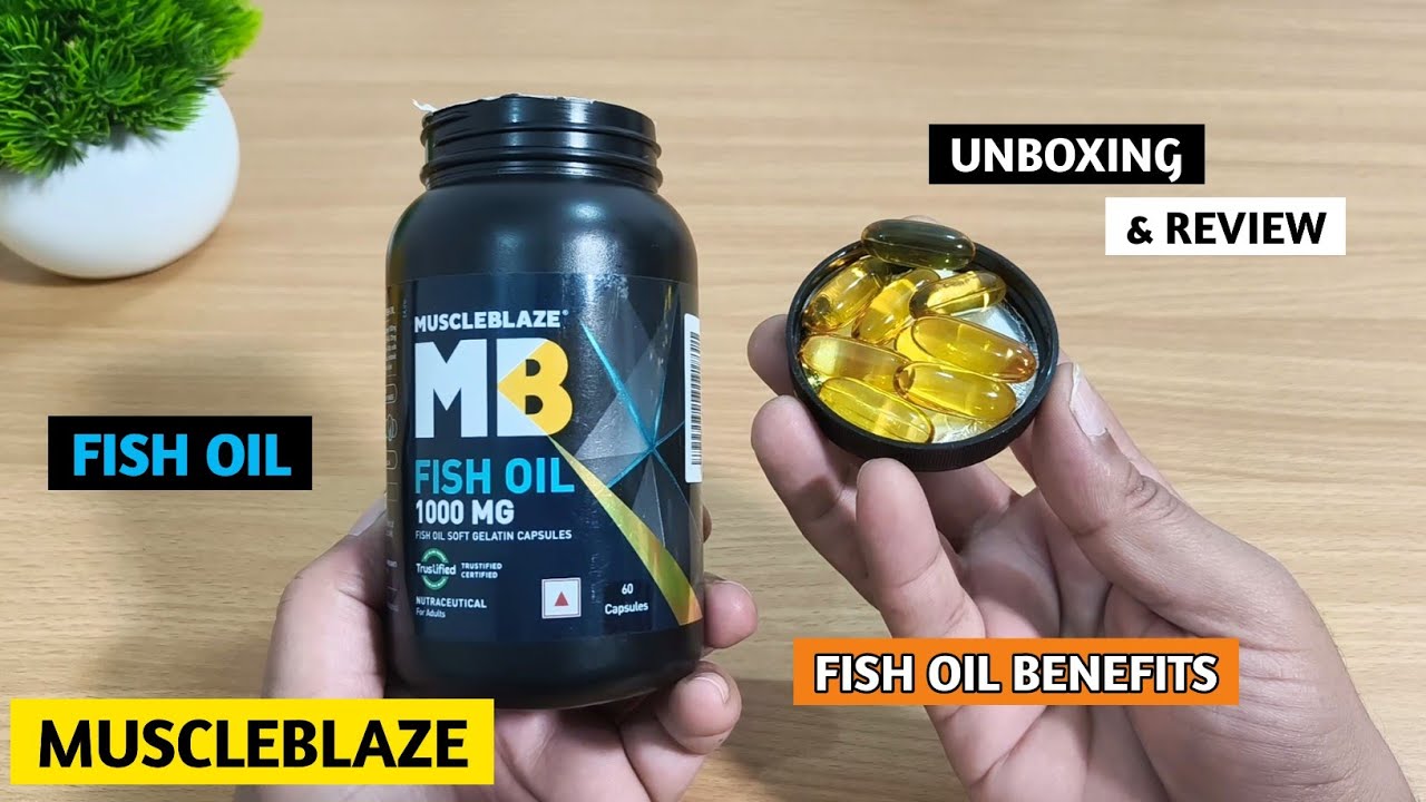 Muscleblaze Fish Oil Unboxing and Review | Muscleblaze Fish Oil