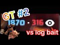 2.6 hog vs log bait Global Tournament #2【OYASSUU CLIPPING】