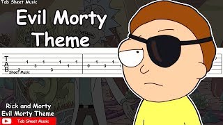 Evil Morty Theme (For the Damaged Coda) Guitar Tutorial