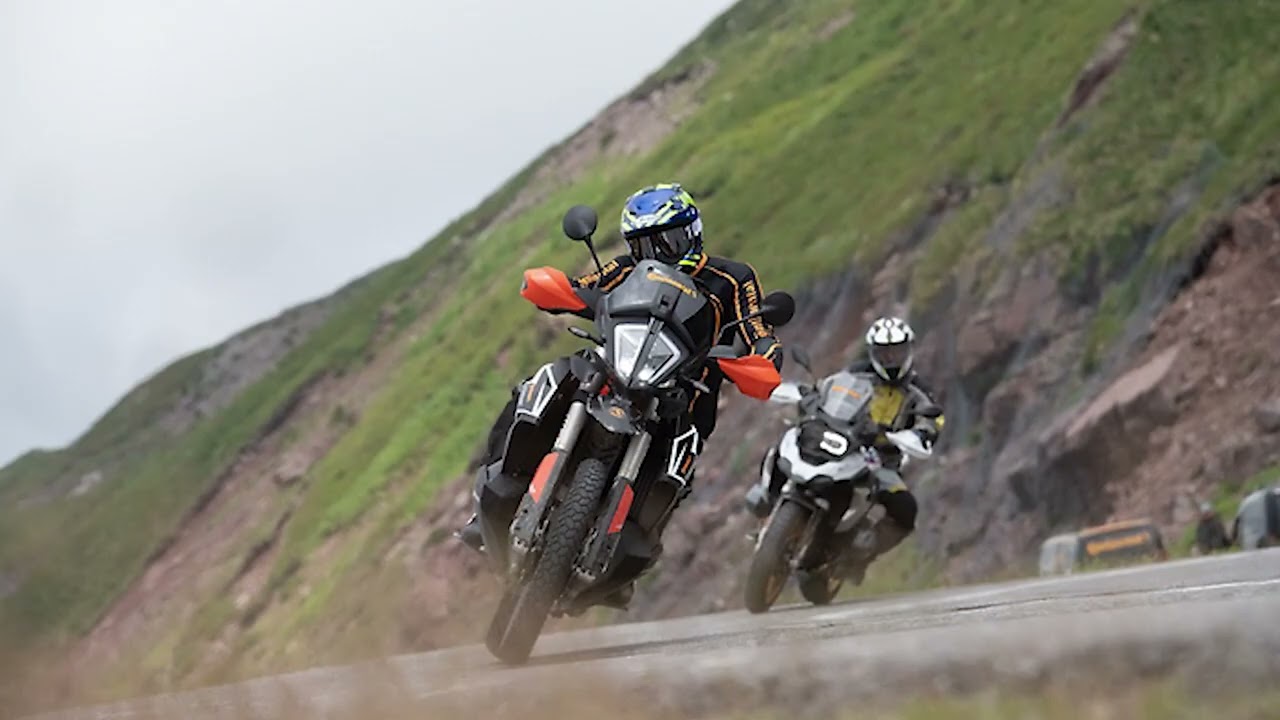 New Continental TKC 70 on Bmw R1200 GS