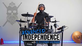 El Estepario Siberiano Teaches Me Independence On Drums!