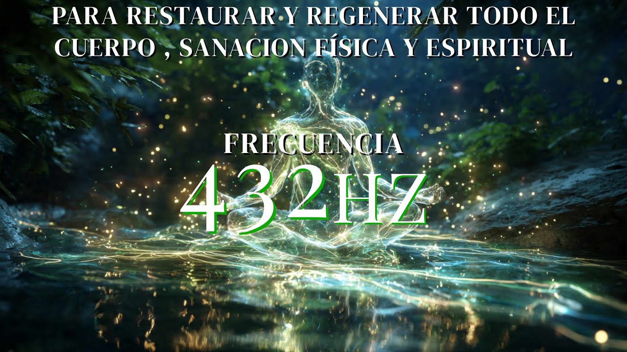Frecuencia 432 Hz Sanación y Regeneración Total - YouTube