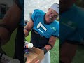 Can Panthers players hold all the stuff?? #carolinapanthers