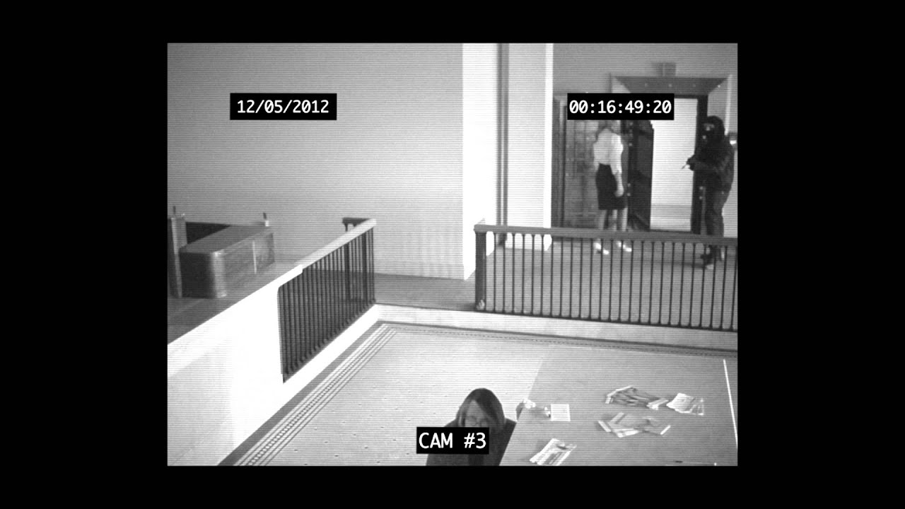 KANSAS CITY BANK ROBBERY - Security Camera Footage - YouTube