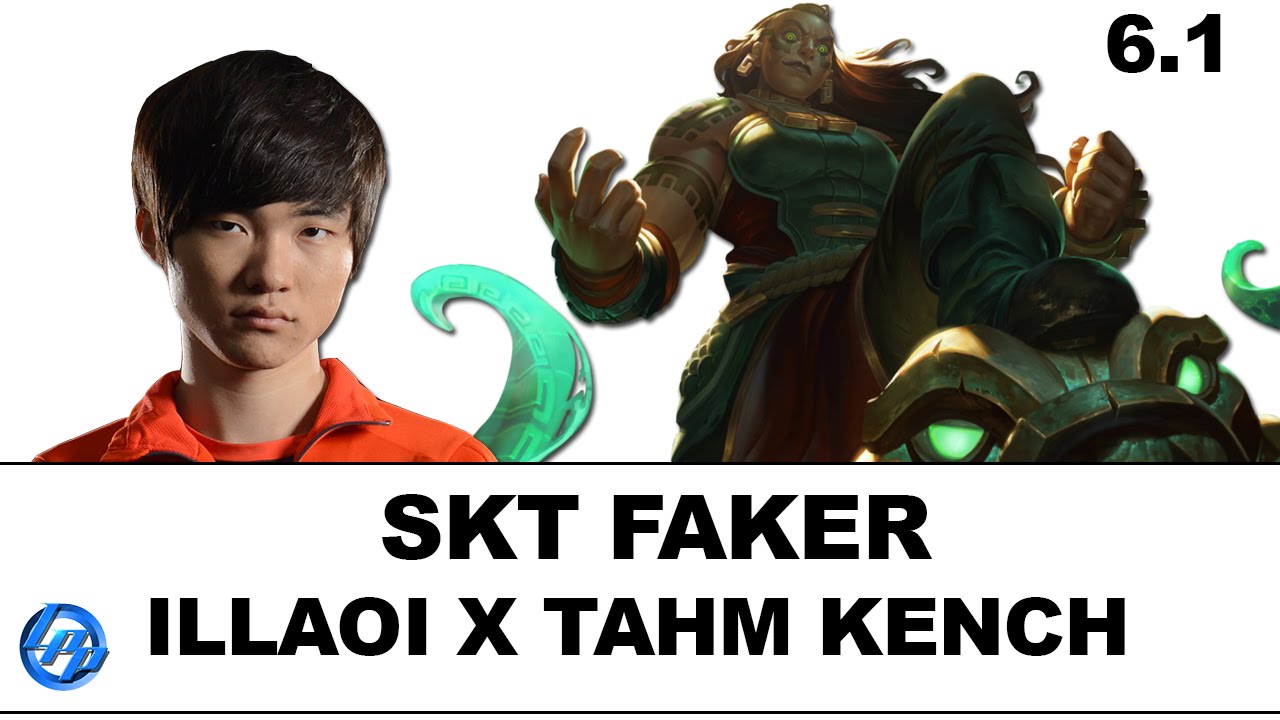 SKT Faker(Illaoi) vs CJ Untara(Tahm Kench) - Kr SoloQ