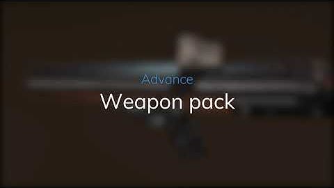Advance weapon pack [Unity]