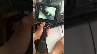 Portable industrial borescope with one million pixels, 5 inch large display
