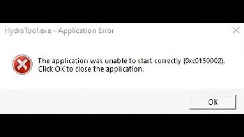 Hydra Tool Application Error fix