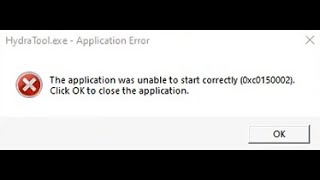 Hydra Tool Application Error fix screenshot 3