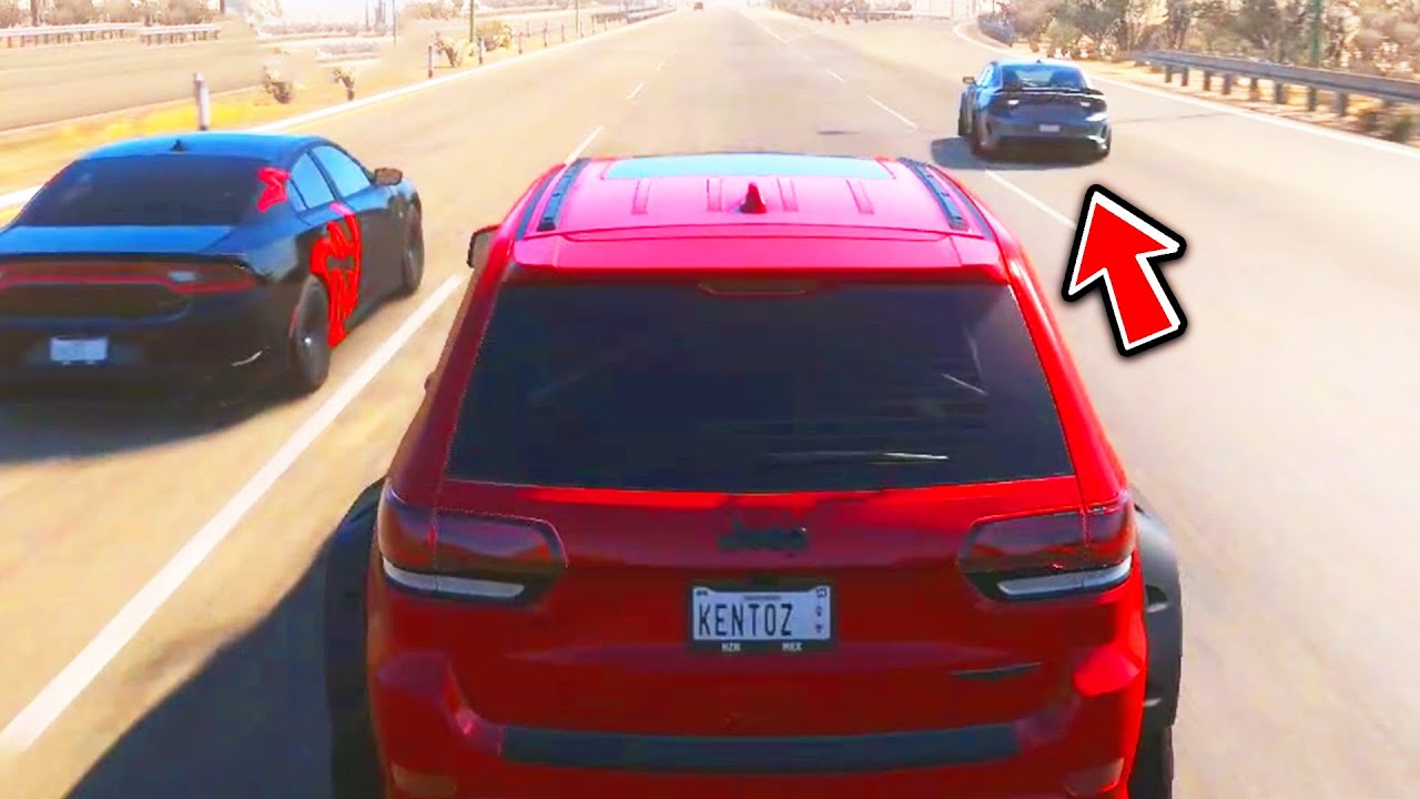 Jeep Trackhawk DESTROYS Hellcat RedEye!😂 - YouTube