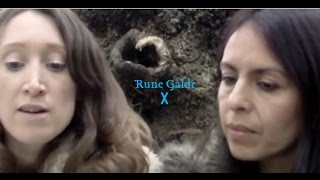 Galdr (Runic Chanting) with Gebo / Gifu Rune on Glastonbury Tor 6th October 2016