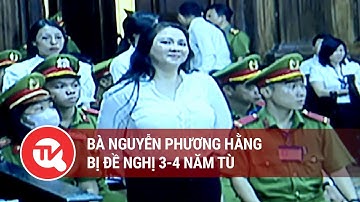 Bà Nguyễn Phương Hằng bị đề nghị 3-4 năm tù | Truyền hình Quốc hội Việt Nam