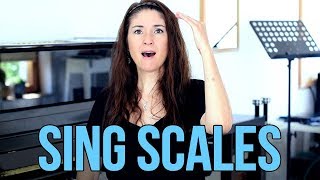 You MUST Sing SCALES!!! This will improve your singing!