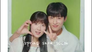 Spring snow -10CM-ost Love Runner  #lovelyrunner #ost #byeonwooseok #kimhyeayoon