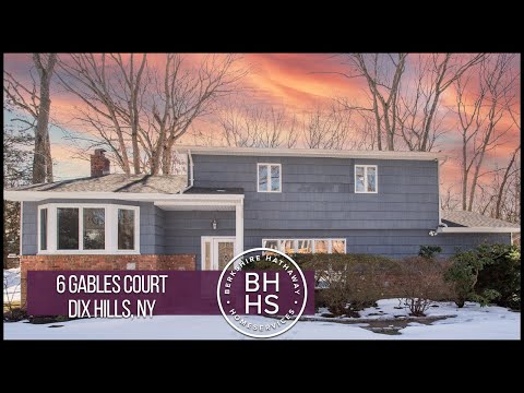 6 Gables Ct, Dix Hills, NY home video tour