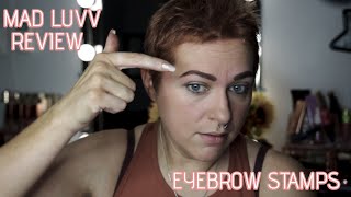 EASY TO DO BROWS? |  MADLUVV BROW STAMP REVIEW |