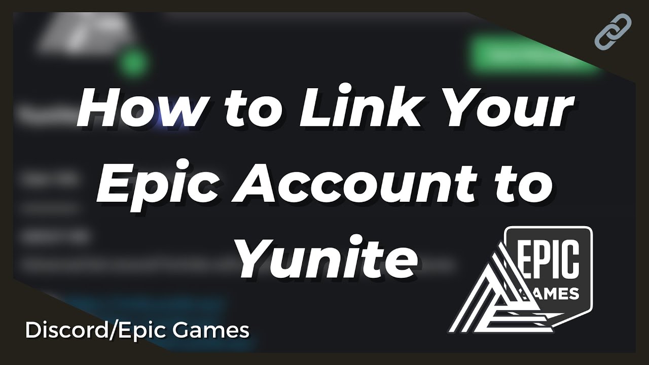 How to Link Your Epic Account to Yunite (Discord) - YouTube