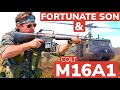 M16a1 big 1968 fortunate son vibes