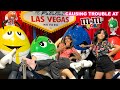 causing TROUBLE at M&M store | Mercedes and Evangeline Lomelino