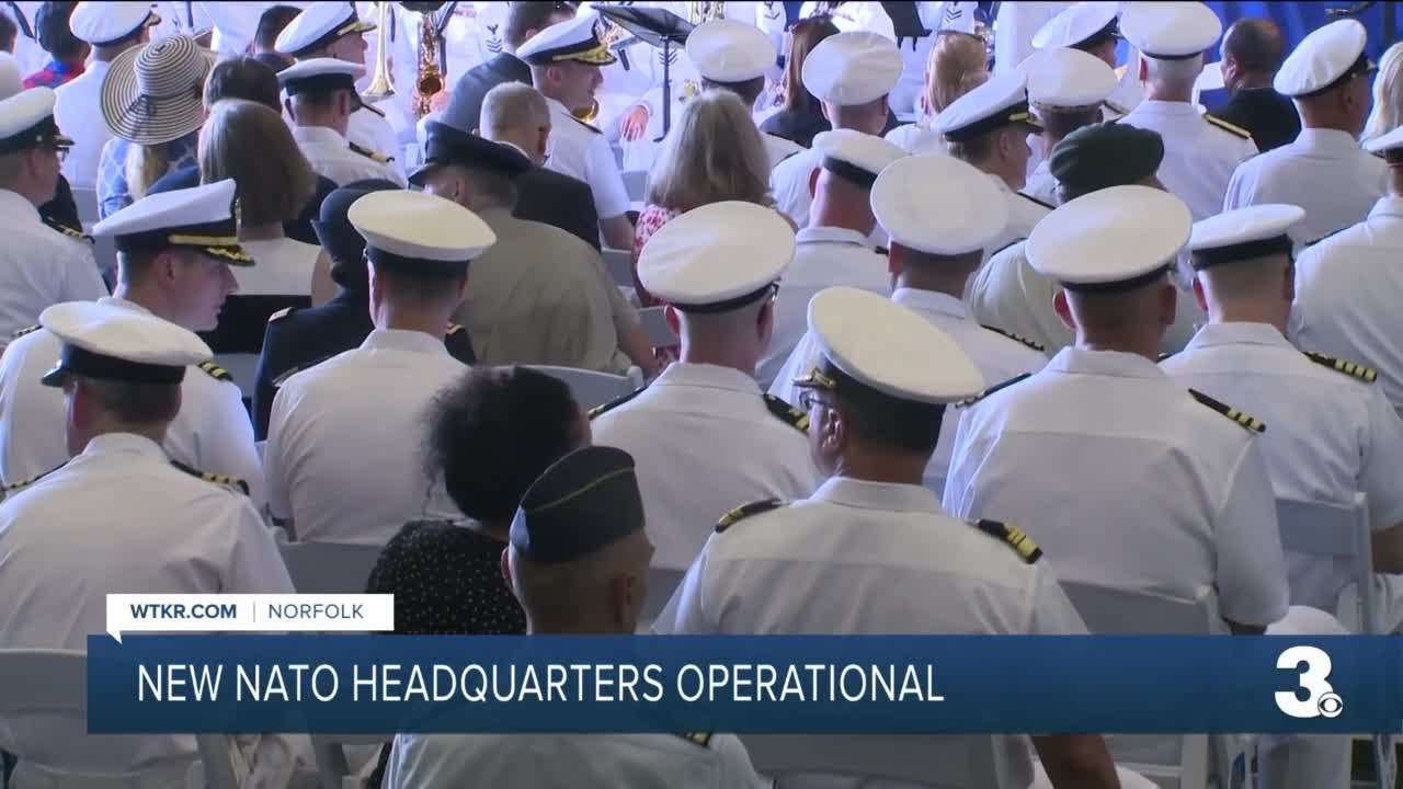 NATO Headquarters is fully operational in Norfolk