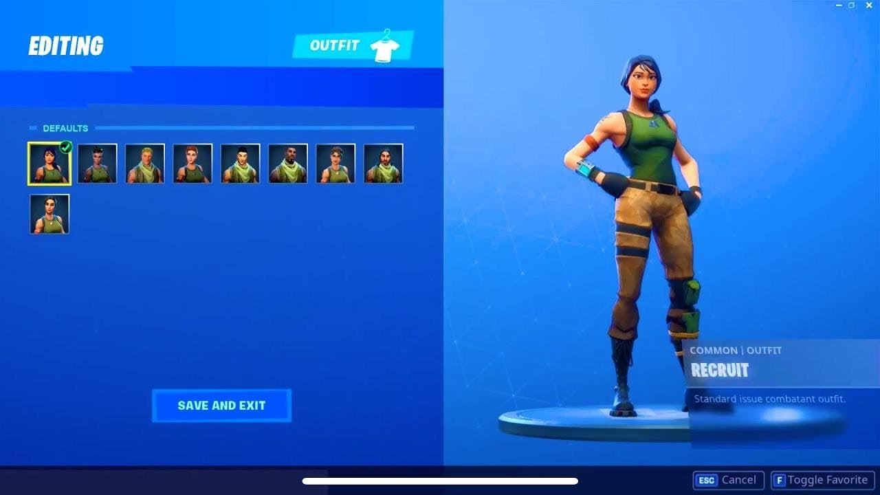 Fortnite Chapter 2 How To Get The Old Default Skins In Fortnite Youtube 