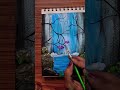 #howto  to paint a easy waterfall #viral #drawing #art #fun #g #naruto #barbie #viral soungs #artist