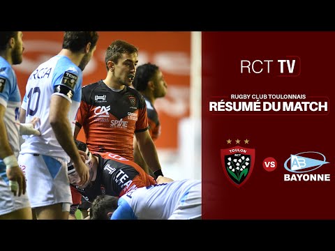 Résumé Toulon/Bayonne TOP14 J14