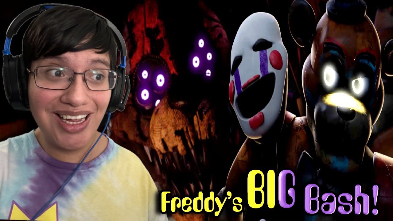 (THE BIGGEST GREATEST SPECIAL!!) FNAF's Anniversary Special! - Freddys BIG Bday Bash! REACTION