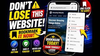 Stop Searching! Save Your Favorite Websites with Bookmarks